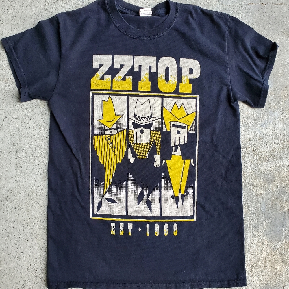 2019 ZZ Top Concert Tour Shirt. sz. Small